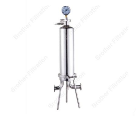 La carcasa sanitaria de filtro de acero inoxidable