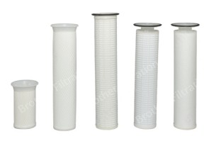 Los filtros plegados tipo bolsa